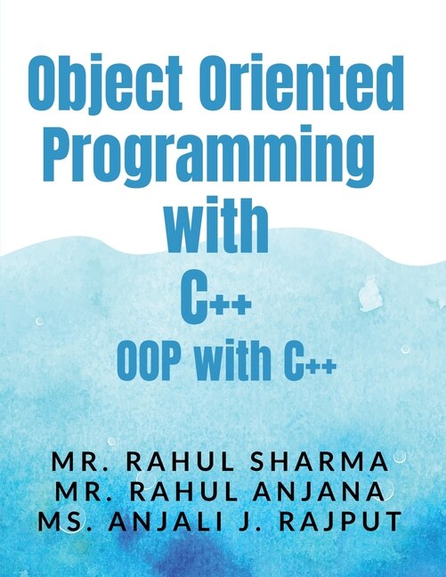 Object Oriented Programming With C++