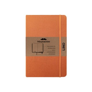 Couverture_Moustachine Classic Linen Pocket Ochre Blank Hardcover