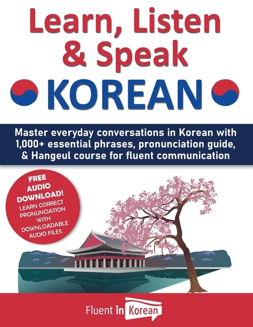 Front cover_Learn, Listen & Speak Korean