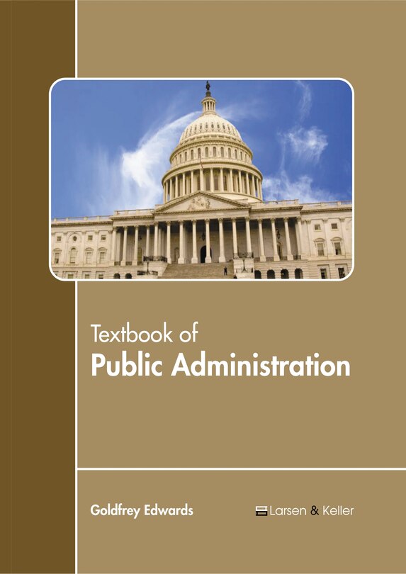 Front cover_Textbook of Public Administration