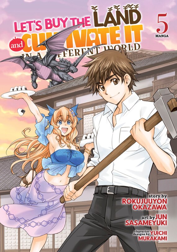 Couverture_Let's Buy the Land and Cultivate It in a Different World (Manga) Vol. 5