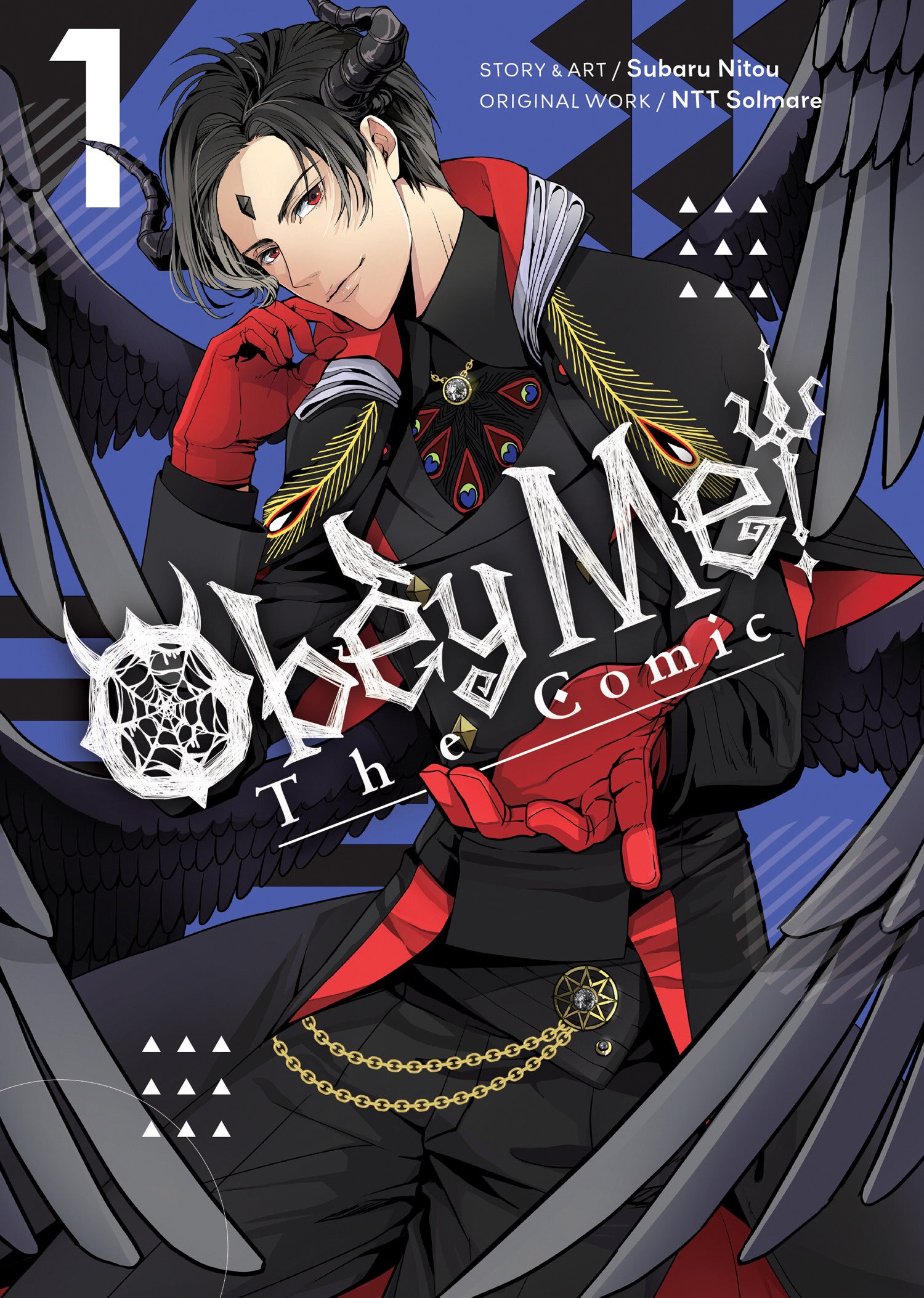 Obey Me! The Comic Vol. 1 Book By Subaru Nitou,ntt Solmare, ('tp