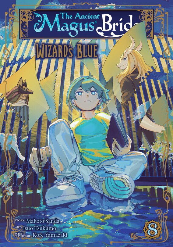Front cover_The Ancient Magus' Bride: Wizard's Blue Vol. 8