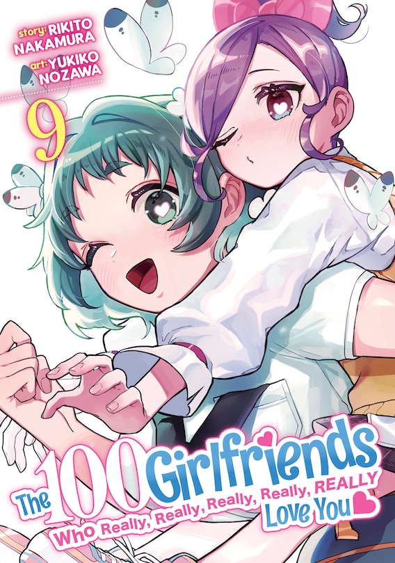 Front cover_The 100 Girlfriends Who Really, Really, Really, Really, Really Love You Vol. 9
