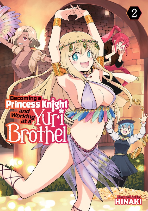 Front cover_Becoming a Princess Knight and Working at a Yuri Brothel Vol. 2