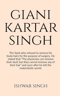 Front cover_Sant Giani Kartar Singh Bhindranwale