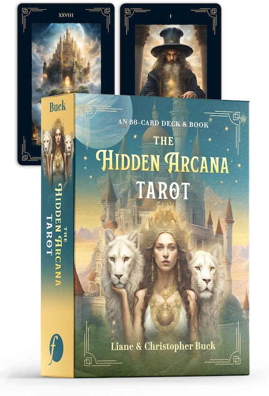 Front cover_The Hidden Arcana Tarot