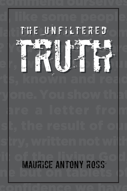 Front cover_The Unfiltered Truth
