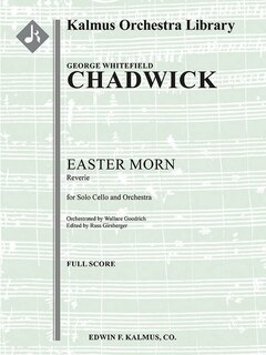 Front cover_Easter Morn - Reverie for Solo Violoncello and Orchestra