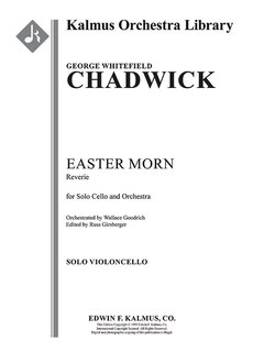 Front cover_Easter Morn - Reverie for Solo Violoncello and Orchestra