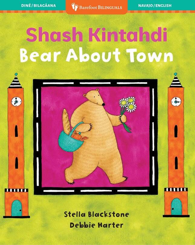 Couverture_Bear About Town (Bilingual Navajo & English)