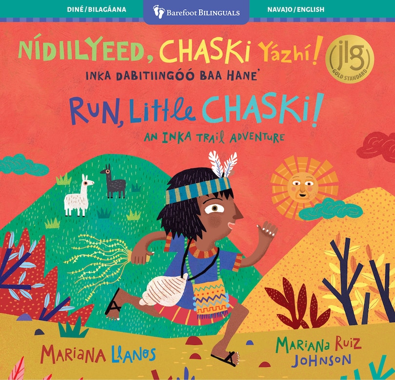 Couverture_Run, Little Chaski (Bilingual Navajo & English)