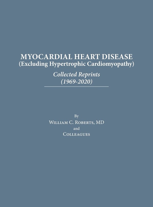 Couverture_Myocardial Heart Disease