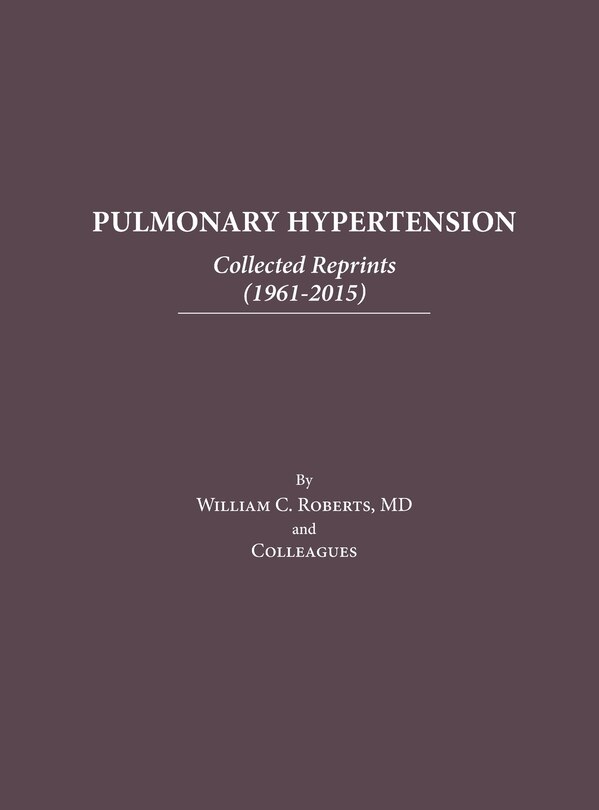 Couverture_Pulmonary Hypertension