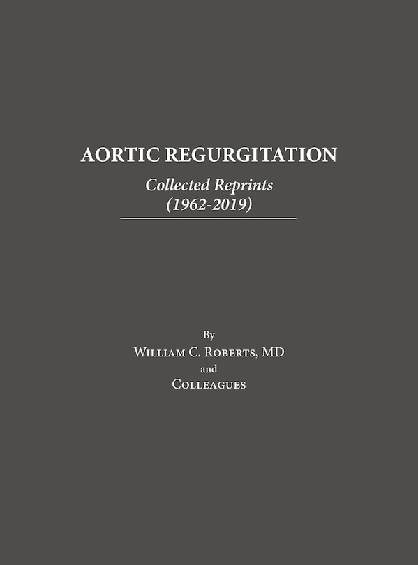 Couverture_Aortic Regurgitation