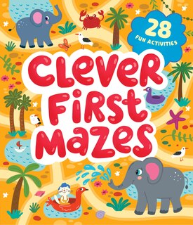 Front cover_Clever First Mazes