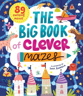 Front cover_The Big Book of Clever Mazes