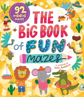 Front cover_The Big Book of Fun Mazes