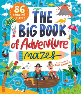 Front cover_The Big Book of Adventure Mazes