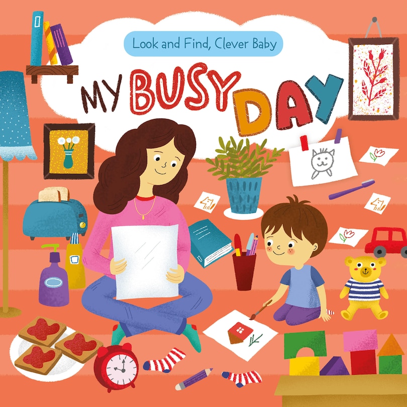 Front cover_Look and Find, Clever Baby: My Busy Day