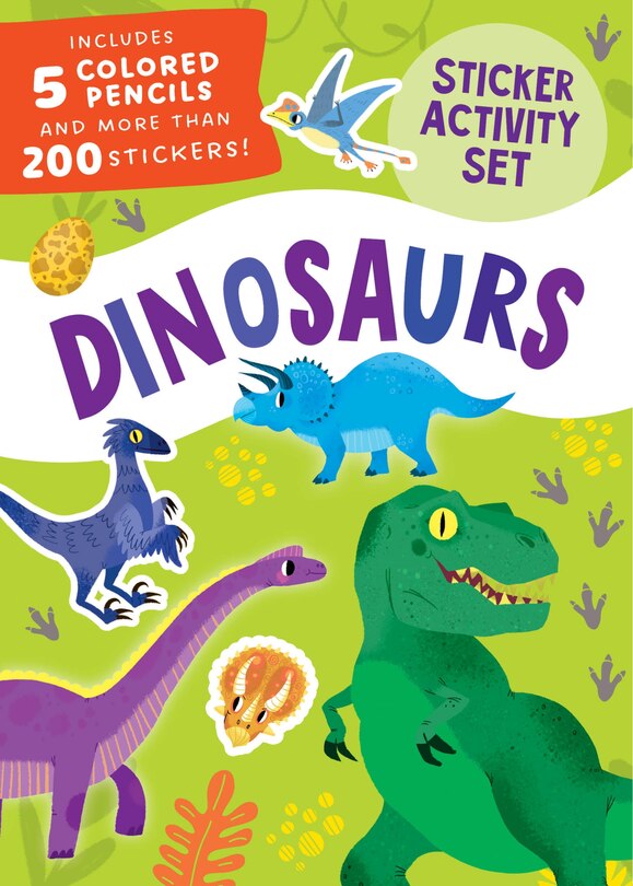 Couverture_Dinosaurs Sticker Activity Set