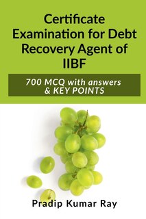 Couverture_Certificate Examination for Debt Recovery Agent of IIBF