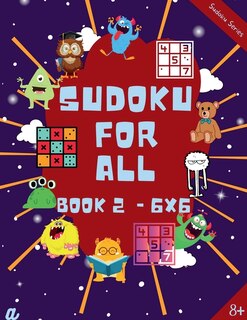Couverture_Introduction to Sudoku Level 2 (6X6) - 6-8 years