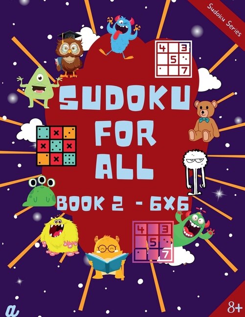 Couverture_Introduction to Sudoku Level 2 (6X6) - 6-8 years