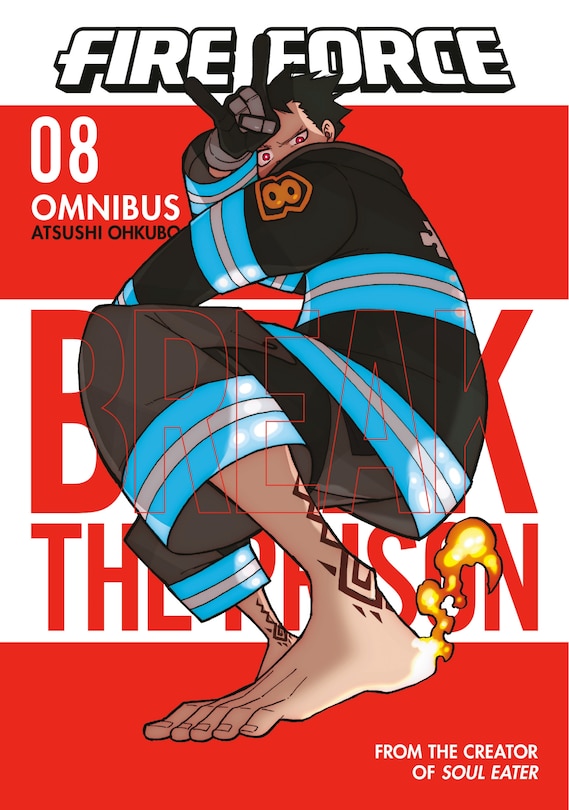 Front cover_Fire Force Omnibus 8 (Vol. 22-24)