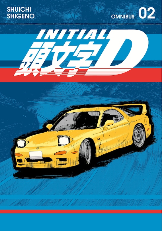 Front cover_Initial D Omnibus 2 (Vol. 3-4)