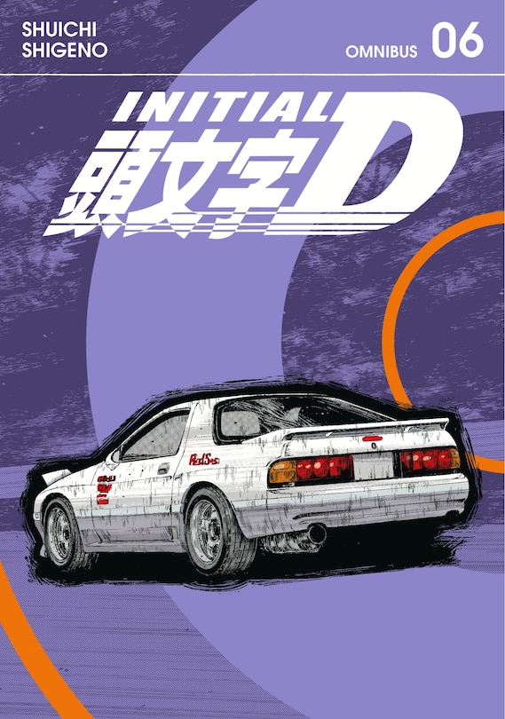 Front cover_Initial D Omnibus 6 (Vol. 11-12)