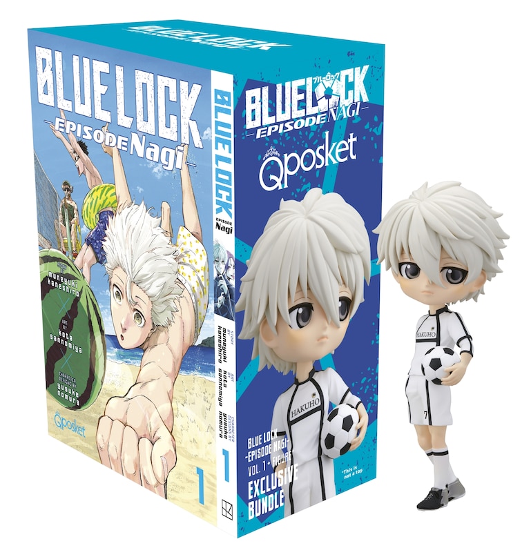 Front cover_Blue Lock: Episode Nagi 1 + Exclusive Q Posket Figure