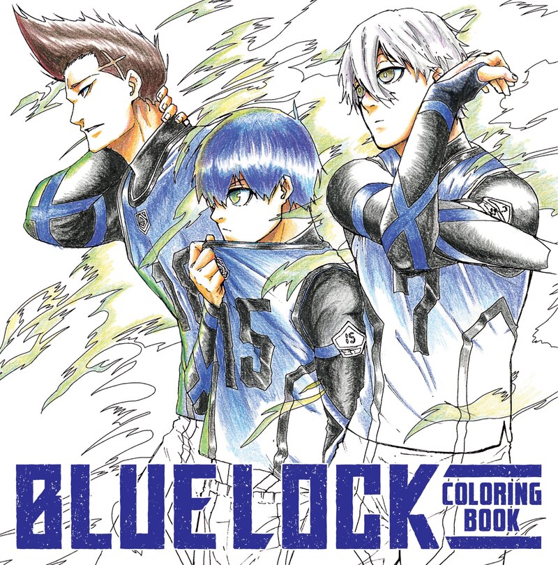Front cover_Blue Lock Coloring Book