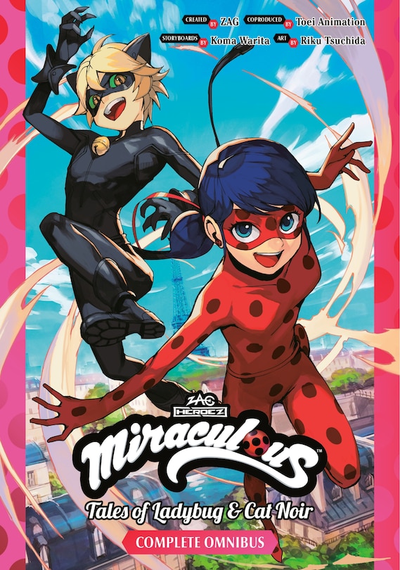 Front cover_Miraculous: Tales of Ladybug & Cat Noir Complete Manga Omnibus