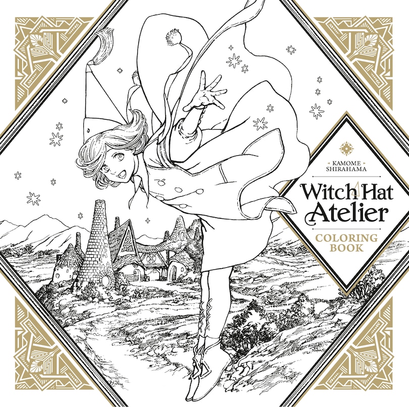 Front cover_Witch Hat Atelier Coloring Book