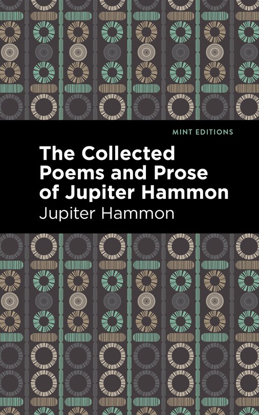 Front cover_The Collected Poems and Prose of Jupiter Hammon