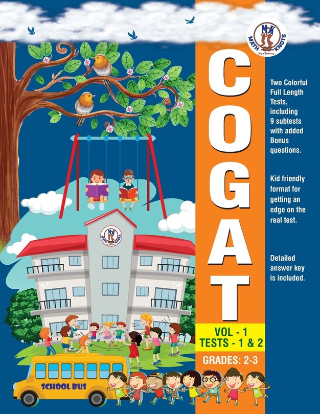 Front cover_COGAT - VOL 1 -TESTS - 1 and 2