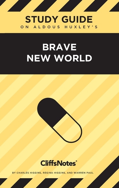 Couverture_CliffsNotes on Huxley's Brave New World