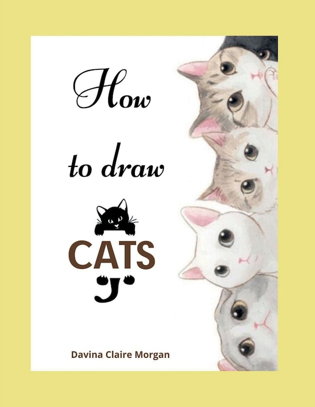 Front cover_How to draw Cats