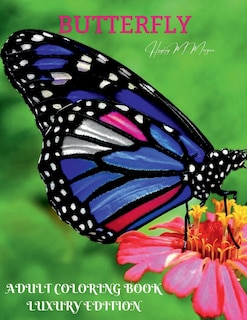 Couverture_Butterfly Adult Coloring Book Luxury Edition