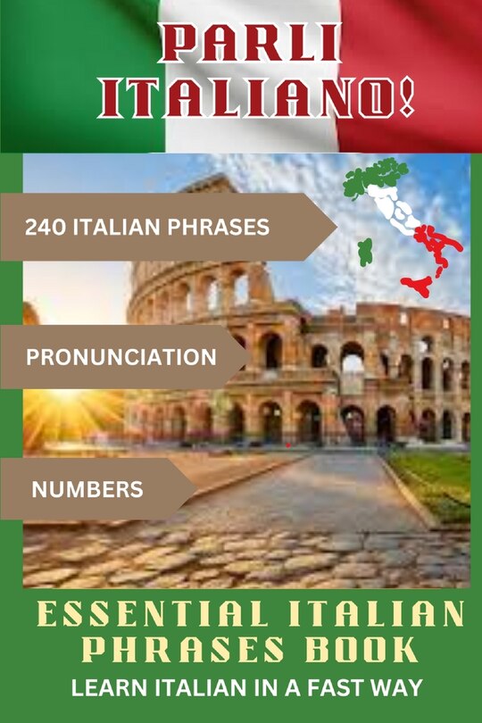 Front cover_PARLI ITALIANO! Essential Italian Phrases Book