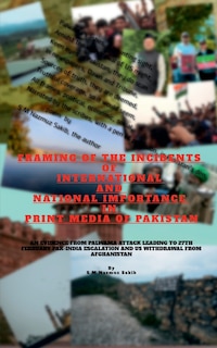Couverture_Framing of the Incidents of International and National Importance in Print Media of Pakistan