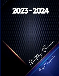 Front cover_2023-2024 Monthly Planner Perfect Agenda