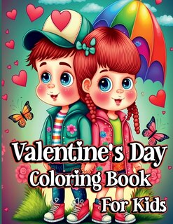 Front cover_Valentine's Day Coloring Book For Kids