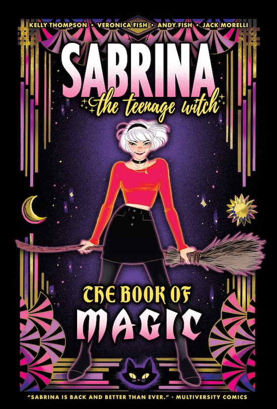 Front cover_Sabrina The Teenage Witch: Book of Magic