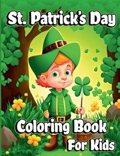 Front cover_St. Patrick's Day Coloring Book for Kids