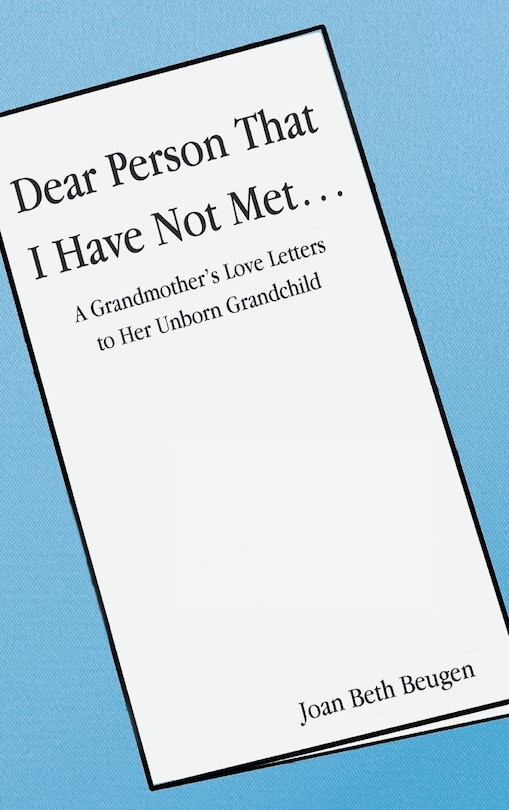 Front cover_Dear Person That I Have Not Met...
