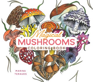 Front cover_Magical Mushrooms Coloring Book