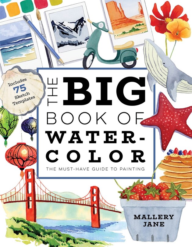 Front cover_The Big Book of Watercolor
