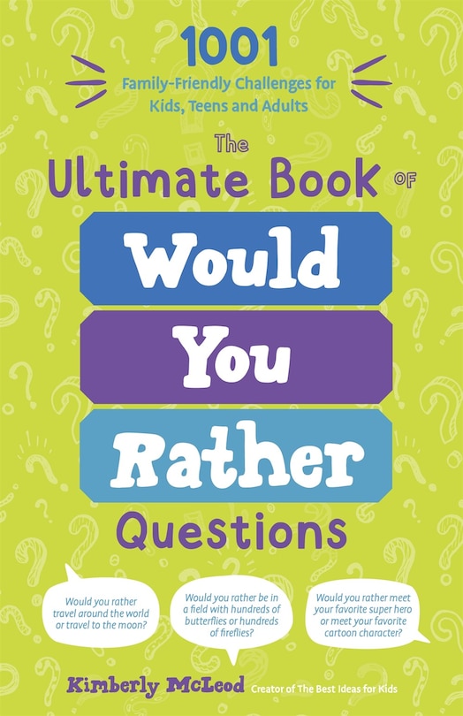 Couverture_The Ultimate Book of Would You Rather Questions